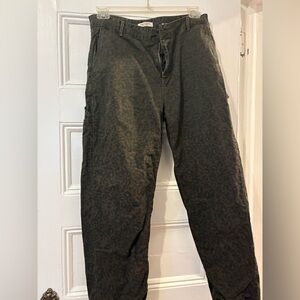 Carhartt WIP Women’s Relaxed Animal Print Carpenter Pant, size 31